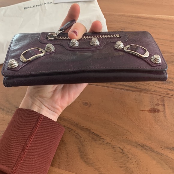 Balenciaga Moto Long Flap Wallet - Picture 6 of 13